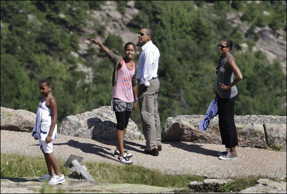 اوباما.. العائلة.. وعطلة نهاية الاسبوع! صورة رقم 2 اوباما.. العائلة.. وعطلة نهاية الاسبوع! صورة رقم 2