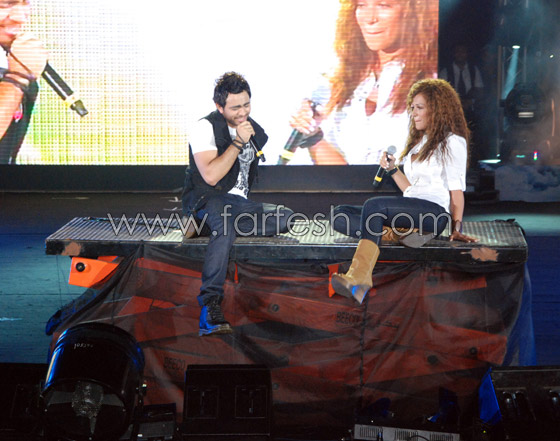 أكثر من 10 آلاف مشاهد في حفل تامر حسني في مارينا صورة رقم 16 أكثر من 10 آلاف مشاهد في حفل تامر حسني في مارينا صورة رقم 16