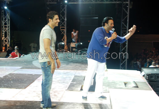 حماقي يشعل بورتو جولف مارينا ومحمد فؤاد يفاجىء الجمهور  صورة رقم 18