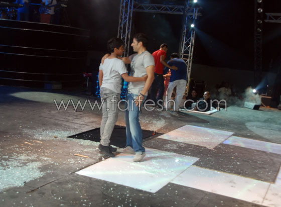 حماقي يشعل بورتو جولف مارينا ومحمد فؤاد يفاجىء الجمهور  صورة رقم 19