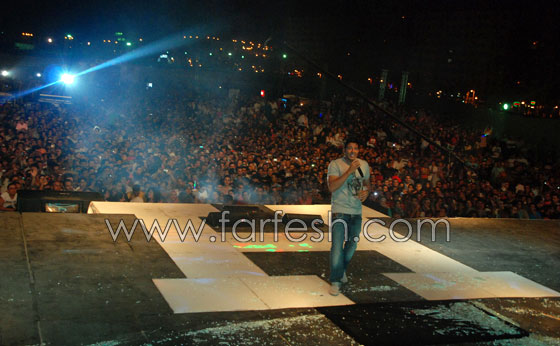 حماقي يشعل بورتو جولف مارينا ومحمد فؤاد يفاجىء الجمهور  صورة رقم 3