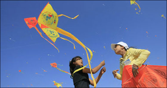 الطائرات الورقية تغطي سماء غزة! صورة رقم 8 الطائرات الورقية تغطي سماء غزة! صورة رقم 8