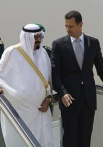 الأسد وعبد الله يدعوان إلى الالتزام بعدم اللجوء إلى العنف   صورة رقم 1