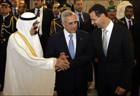 الأسد وعبد الله يدعوان إلى الالتزام بعدم اللجوء إلى العنف   صورة رقم 8