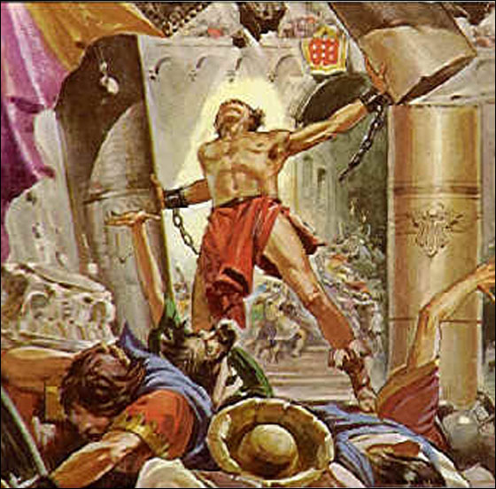 اكتشاف أثري: شمشون لم يكن جبارا والمعبد قوّضه زلزال مدمر! صورة رقم 7