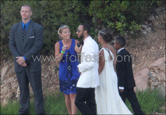 مسلسلات اون لاين ينقل لكم صور زفاف المغنية الحامل أليشا كيز!  صورة رقم 11