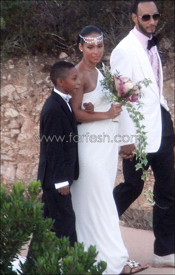 مسلسلات اون لاين ينقل لكم صور زفاف المغنية الحامل أليشا كيز!  صورة رقم 12