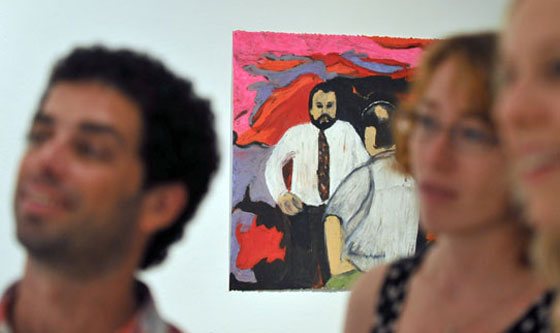 ليبرمان للجحيم سفيرا وعلى هيئة خنزير في معرض فني  صورة رقم 4