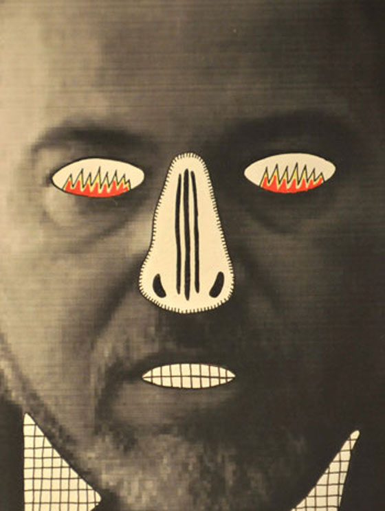 ليبرمان للجحيم سفيرا وعلى هيئة خنزير في معرض فني  صورة رقم 2