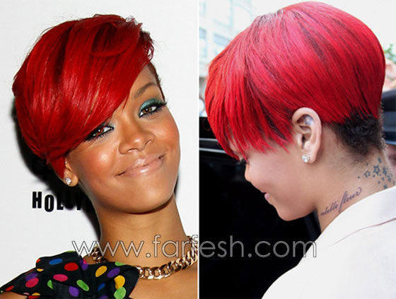 ريهانا مهووسة التاتوو تضيف تاتوو جديد لجسدها!  صورة رقم 11