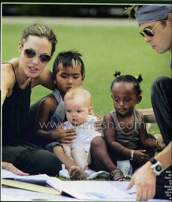 ابن انجلينا جولي يصفها بالغبية!! صورة رقم 4 ابن انجلينا جولي يصفها بالغبية!! صورة رقم 4