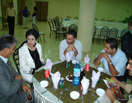 إفطار عمل في جنين للقطاع الخاص الفلسطيني من طرفي الخط الأخضر  صورة رقم 1