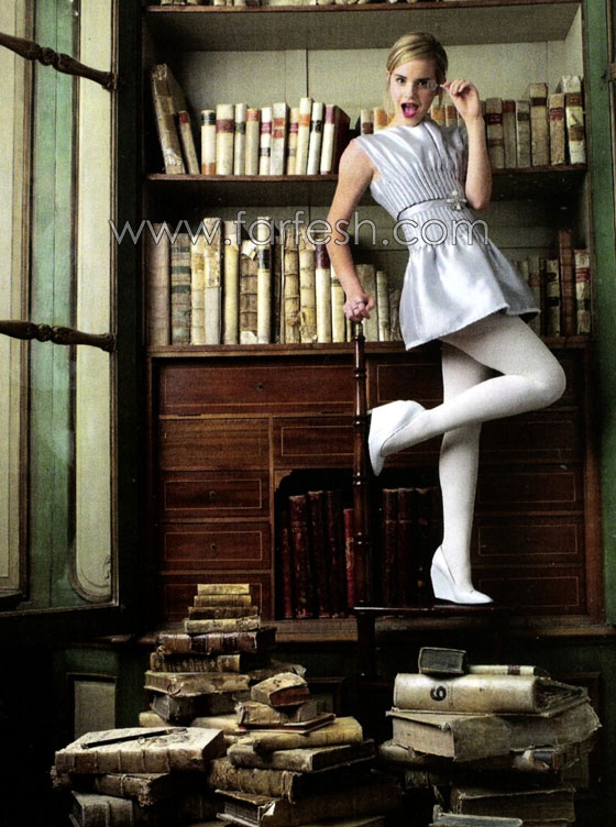 إيما واتسون تستعد لعرض أزياءها في حديقة الأمير تشارلز  صورة رقم 15