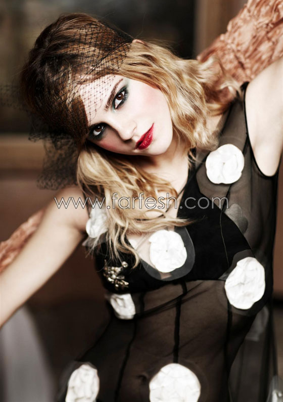 إيما واتسون تستعد لعرض أزياءها في حديقة الأمير تشارلز  صورة رقم 11