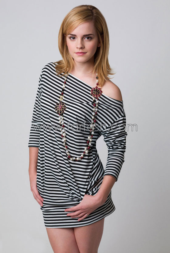 إيما واتسون تستعد لعرض أزياءها في حديقة الأمير تشارلز  صورة رقم 5