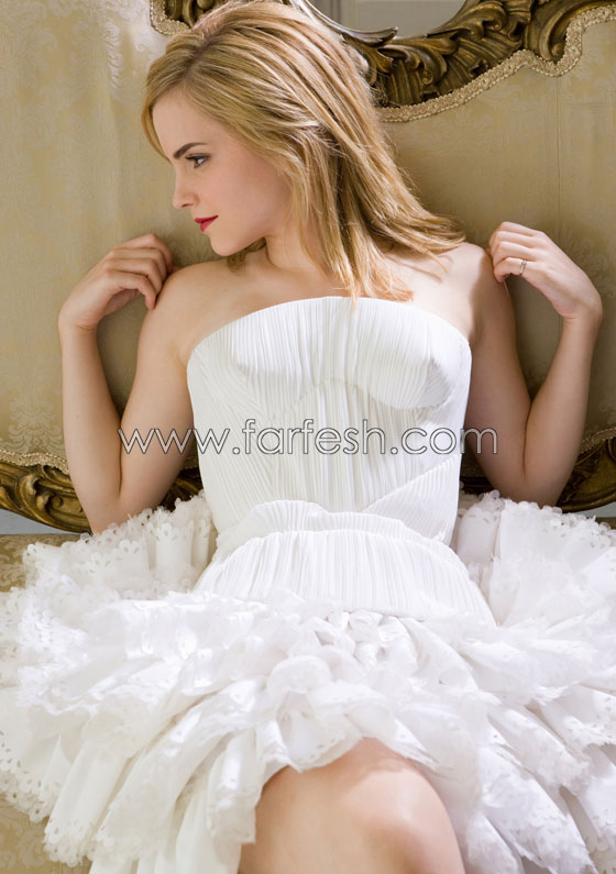 إيما واتسون تستعد لعرض أزياءها في حديقة الأمير تشارلز  صورة رقم 23