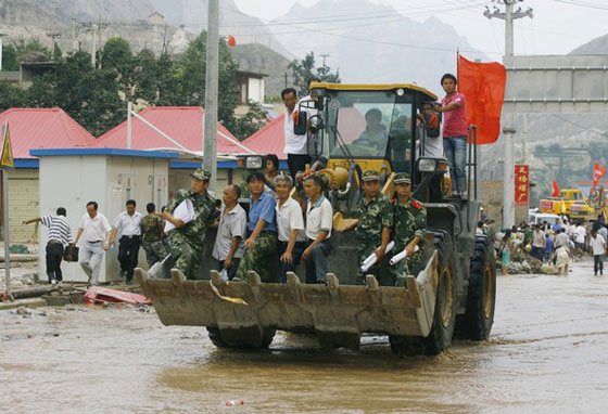إجلاء 50 ألف شخص من الصين جراء الفياضانات في كوريا  صورة رقم 16