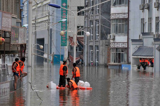 إجلاء 50 ألف شخص من الصين جراء الفياضانات في كوريا  صورة رقم 17