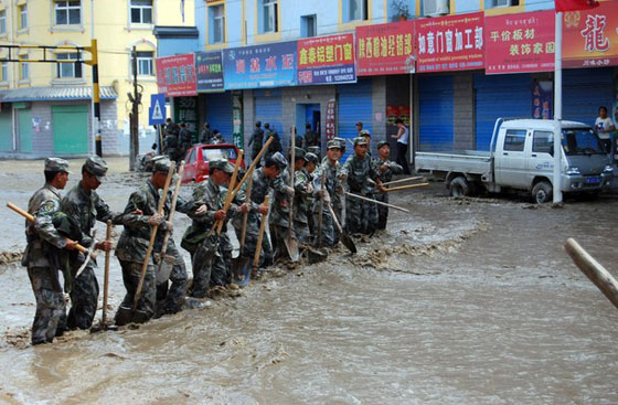 إجلاء 50 ألف شخص من الصين جراء الفياضانات في كوريا  صورة رقم 24