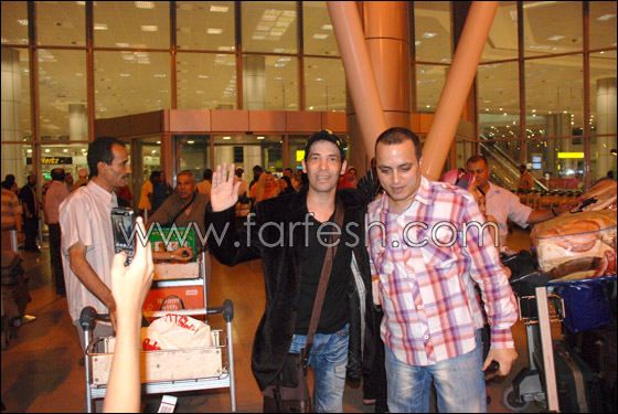 بالصور.. مسلسلات اون لاين يرصد عودة سعد الصغير من رحلة العلاج   صورة رقم 4