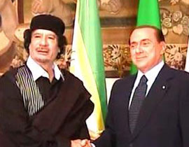 جوازات سفر ليبية تحمل صورة برلسكوني والقذافي! صورة رقم 1