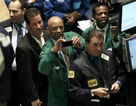 الاسهم الامريكية تسجل أفضل مكاسب ليوم واحد في حوالي اربعة اسابيع! صورة رقم 1 الاسهم الامريكية تسجل أفضل مكاسب ليوم واحد في حوالي اربعة اسابيع! صورة رقم 1