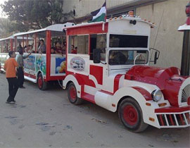 في غزة.. يصنعون قطار الأمل الذي سيربطهم بباقي فلسطين صورة رقم 2 في غزة.. يصنعون قطار الأمل الذي سيربطهم بباقي فلسطين صورة رقم 2