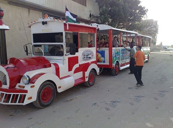 في غزة.. يصنعون قطار الأمل الذي سيربطهم بباقي فلسطين صورة رقم 4 في غزة.. يصنعون قطار الأمل الذي سيربطهم بباقي فلسطين صورة رقم 4