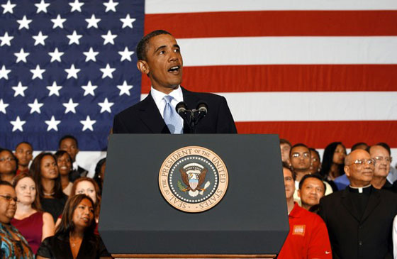 أوباما يزور لويزيانا بطائرة مروحية لإحياء ذكرى كاترينا  صورة رقم 7