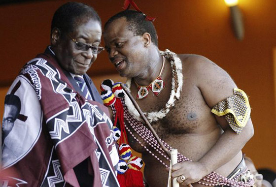 الملك مسواتي الثالث يقترن بزوجته الـ 13!!        صورة رقم 9