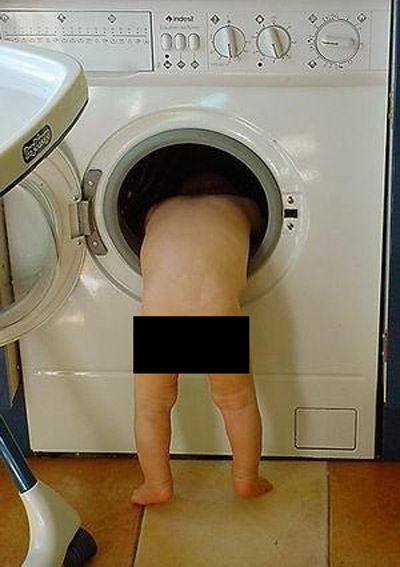 هندية تضع طفلها في الغسالة وتتركه يموت بداخلها!! صورة رقم 1