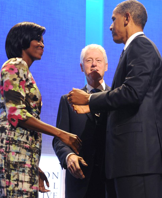 بيل كلينتون يحصل على 291 تعهد لمعالجة المحن العالمية!!        صورة رقم 6