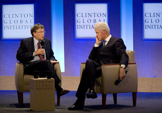 بيل كلينتون يحصل على 291 تعهد لمعالجة المحن العالمية!!        صورة رقم 9