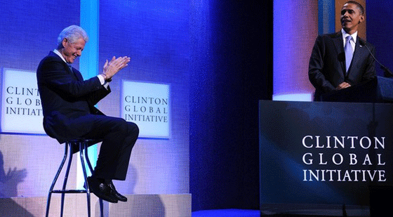 اوباما لكلينتون: حتى الآن لا اعلم كيف اقنعت ميشيل بالزواج بي  صورة رقم 2