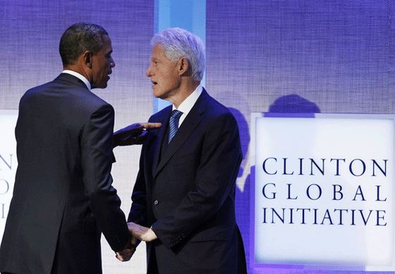 اوباما لكلينتون: حتى الآن لا اعلم كيف اقنعت ميشيل بالزواج بي  صورة رقم 6