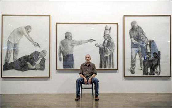 رسام برازيلي ينتقم من كبار رؤساء العالم من خلال رسوماته!!  صورة رقم 8