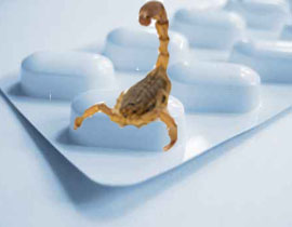 مصر: العثور على عقرب داخل دواء للقحة! صورة رقم 1