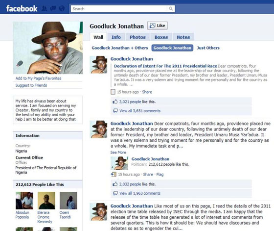 حظاً سعيداً أول رئيس دولة يستخدم الفيس بوك للانتخابات!  صورة رقم 2