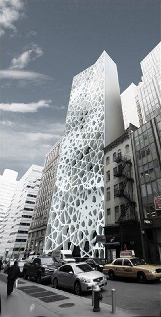 نجمة داود تزيّن المركز الإسلامي المقام في موقع برجي التوأم  صورة رقم 4