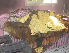 اقتحمت حريق منزلها لتنقذ أبناءها.. فأصيبت وأحدهم بالحروق! صورة رقم 1