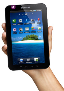 لأول مرة في البلاد: سلكوم تعرض جهاز الميني تابليت سامسونج Tab P1 Galaxy صورة رقم 1