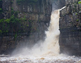 مصور محترف يسقط من أعلى الشلال اثناء اداءه مهمته صورة رقم 1