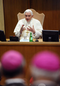 بابا الفاتيكان: وضع المسيحيين في الشرق الاوسط 