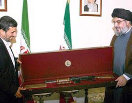 اسرائيل تنفي رواية نصرالله حول الرشاش الذي أهداه لنجاد صورة رقم 1 اسرائيل تنفي رواية نصرالله حول الرشاش الذي أهداه لنجاد صورة رقم 1