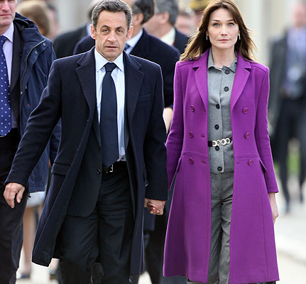 ناعومي كامبل معجبة بالرئيس الفرنسي.  صورة رقم 1