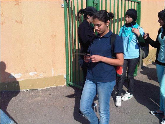 orange: كنا مع الثانويين بسخنين وكفرياسيف وغدا في يافة الناصرة والمنطقة  صورة رقم 6