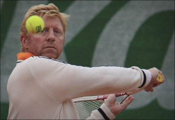 النجم بوريس بيكر يخسر النجم بوريس بيكر يخسر