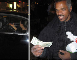 متسول اضحك اوبرا وينفري فاهدته 100 دولار! صورة رقم 1 متسول اضحك اوبرا وينفري فاهدته 100 دولار! صورة رقم 1