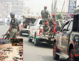 أم نيجيرية لسبعة اطفال تهرب بنادق في اكياس ذرة!! صورة رقم 1 أم نيجيرية لسبعة اطفال تهرب بنادق في اكياس ذرة!! صورة رقم 1