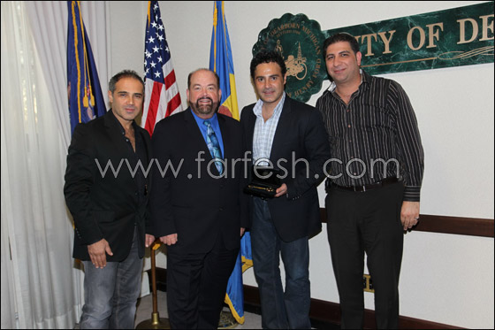 مفتاح مدينة ديربورن الأميركية بيد الفارس عاصي الحلاني! صورة رقم 2 مفتاح مدينة ديربورن الأميركية بيد الفارس عاصي الحلاني! صورة رقم 2